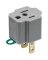 028-274 ADAPTER,OUTLET GRY