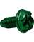 GREEN GROUNDING SCREW 10PK