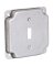 Southwire 1-Toggle Switch 4 In. x 4 In. Square Device Cover