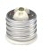 Leviton Mogul to Medium Base 660W White Porcelain Socket Reducer