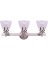 3LT BN CLR VANITY LIGHT