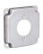 Southwire 1.719 In. Dia. Receptacle 4 In. x 4 In. Square Device Cover