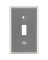 *SS 1-TOGGLE WALL PLATE