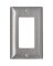 1G GFCI Cover Plate Stainless