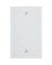 WHT BLANK WALL PLATE