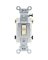 20A Switch Double Pole Ivory