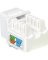 CAT6/5E WHT JACK INSERT