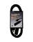 12' 16/3 BLK EXT CORD