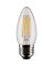 2PK 4W LED MED BULB