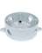 1/2" WHT 5HLE RND WP BOX