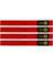 4pk 9"x1" Red Quk Strap