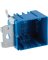 Carlon Adjust-A-Box 2-Gang PVC Molded Wall Box