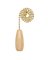 Westinghouse 12 In. Polished Brass Pull Chain with Wood Knob Ornament