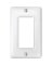 WHT/CERM GFI WALL PLATE