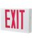 RED LED EXIT W/BATTERY
