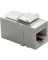 WHT CAT6 KEYSTNE COUPLER