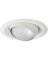 6" WHT EYEBALL LIGHT W/TRIM