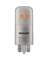 2PK 7W LED WDGECAP BULB