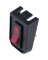 RED ROCKER SWITCH