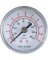 Tru-Flate 1/4 In. MNPT Back Mount Pressure Gauge