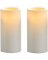 2PK WHITE VOTIVE CANDLE