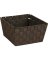 SMALL BROWN WOVEN BASKET