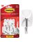 Command Small Wire Hooks Value Pack, White, 9 Hooks, 12 Strips