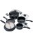 COOKWARE SET 8PC GRAY