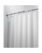 WHT POLY SHOWER CURTAIN