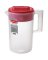 PITCHER RED LID 1 GAL