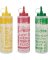 3PK CONDIMNT SQZ BOTTLE