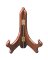 5" WALNUT PLATE STAND