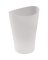 WASTEBASKET 9QT VANITY WH