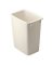 21QT BISQUE WASTEBASKET