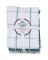 3pk Aqua Haze Waf Towel