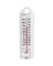 Taylor 2-1/4" W x 8-7/8" H Aluminum Tube Indoor & Outdoor Thermometer