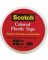 SCOTCH 3/4"CLR PLST TAPE