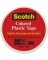 SCOTCH 3/4"WHT PLST TAPE