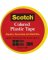 SCOTCH 3/4"YLW PLST TAPE