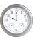 PEWTER THERM/CLOCK