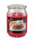 CANDLE JAR 18OZ APPLE CINNAMON C