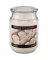 CANDLE JAR 18OZ VANILLA SWIRL
