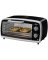 4 SLICE BLACK TOASTER OVEN