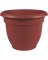 PLANTER BLOEM BURNT RED 10"
