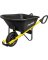 6CF POLY WHEELBARROW BLACK