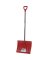18" Red Poly Snow Shovel Wd Hdl