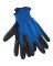 MED BLUE COATED GLOVE