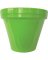 POT CLAY GREEN 6"