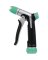 Gilmour Stainless Steel Adjustable Pistol Nozzle, Black & Green