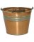 6" VINTAGE COPPR PLANTER